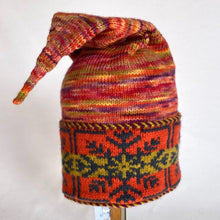 Load image into Gallery viewer, Knitted long-pointed beanie