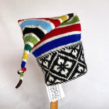 Load image into Gallery viewer, Knitted long-pointed beanie