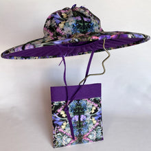 Load image into Gallery viewer, Floral fold-up sun hat