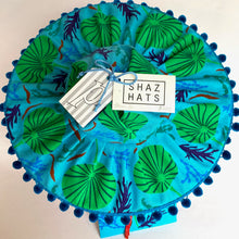 Load image into Gallery viewer, Penny Malone Handprint Green Mermaid's Wineglass