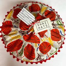 Load image into Gallery viewer, Penny Malone Handprint Red Mermaid's Wineglass