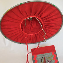 Load image into Gallery viewer, Penny&#39;s coral and fish fold-up sunhat